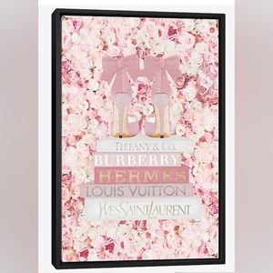 Burberry 8 1/2"x11" Wall Art